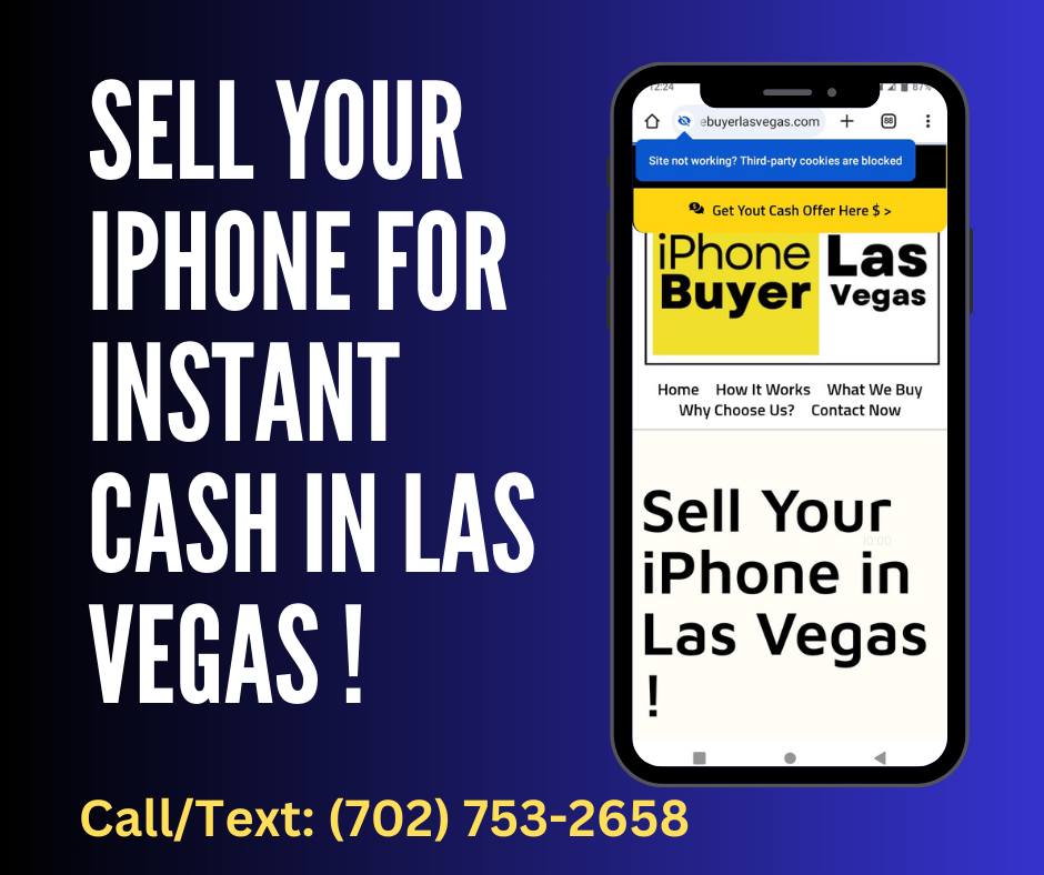 Sell your Iphone for instant extra cash in Las Vegas