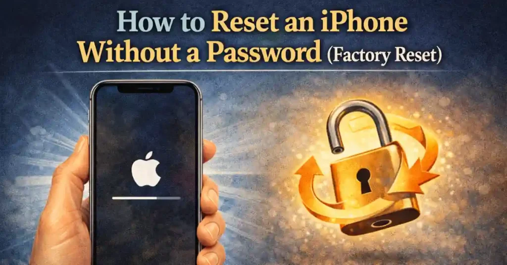 How to Reset an Iphone Without a Password
